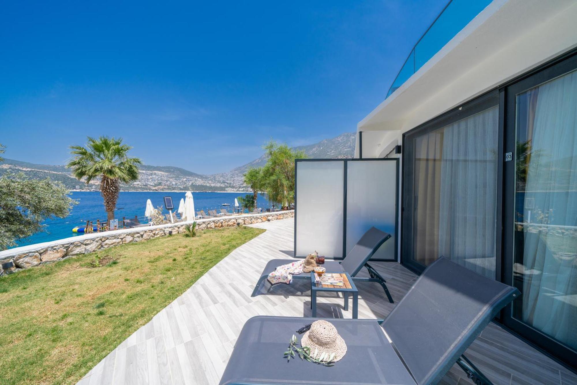 Kalkan Beach Park Hotel Kaş Luaran gambar